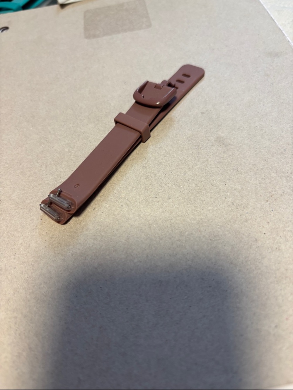 Silicone Apple Watch Strap in Dusty Rose